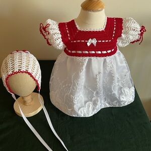 Newborn Baby Girl Xmas Dress